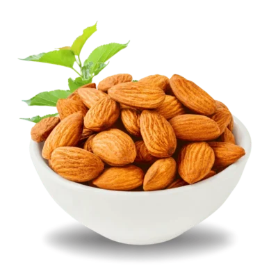 Organic sweet apricot kernels (Khubani Giri) from Chitral