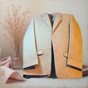 Men's short coat made of pure organic wool | A product of Chitral and Kalash Valleys