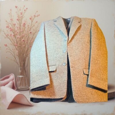 Men's short coat made of pure organic wool | A product of Chitral and Kalash Valleys