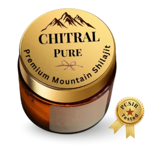 Chitral Pure jar, organic shilajit from northern mountains of Pakistan